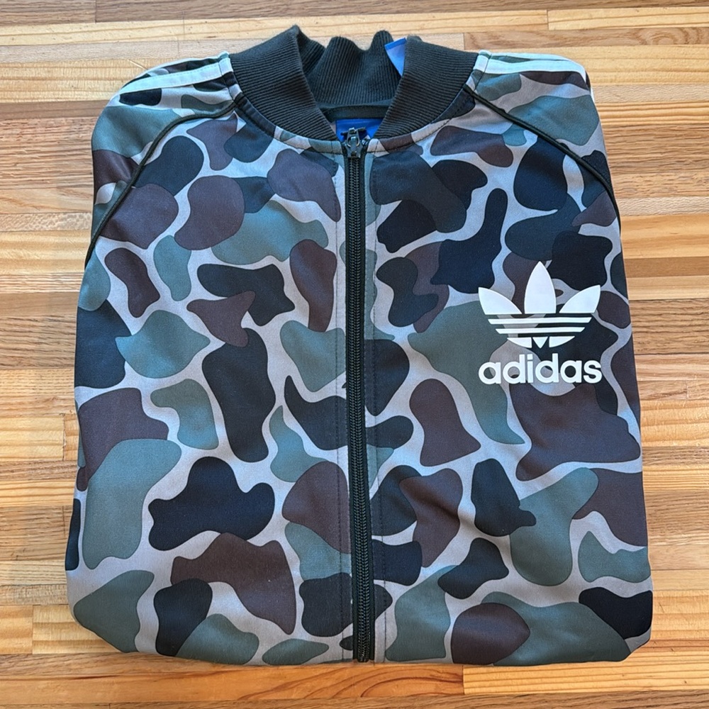 Adidas Camo Track Jacket
